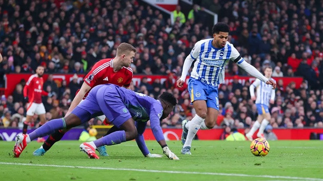 5 điểm nhấn Man Utd 1-3 Brighton: Khắc tinh của Quỷ đỏ; Onana tạo ác mộng