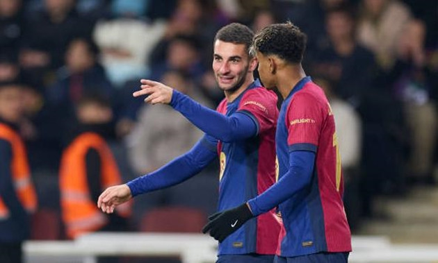 Các ngôi sao Barcelona trong trận đấu