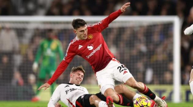 Cầu thủ Manchester United trong trận đấu