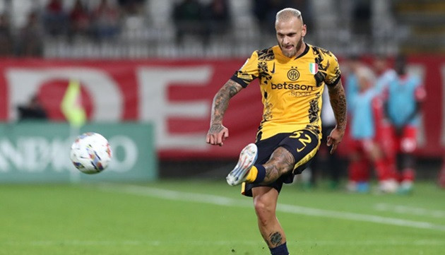 Chấn thương của Dimarco là một trong những vấn đề lớn của Inter Milan