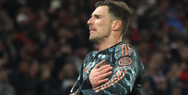 Goretzka ghi bàn thắng quan trọng cho Bayern