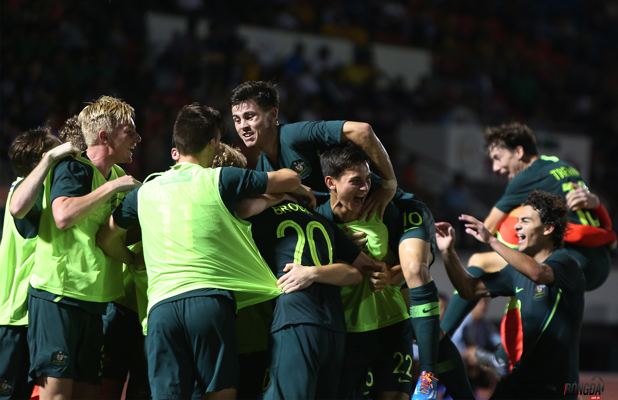 Khoảnh khắc Australia vỡ òa cảm xúc lên ngôi vô địch U18 Đông Nam Á 2019