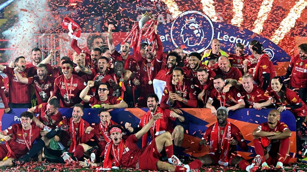 Liverpool thẳng tiến đến chức vô địch Premier League