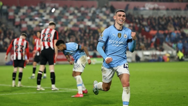 Phil Foden ghi bàn cho Man City