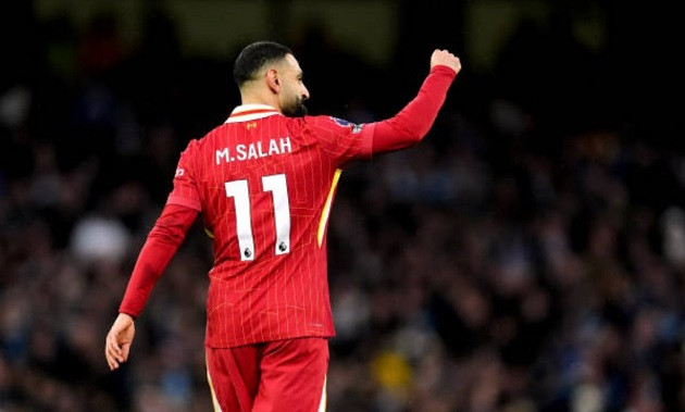 Salah đã bỏ túi 25 bàn ở Premier League mùa này