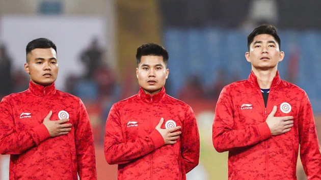 Tiến Anh ghi bàn trong trận Thể Công Viettel vs CAHN
