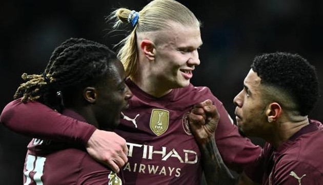 Tottenham 0-1 Man City: Haaland trở lại; Khốc liệt cuộc đua top 4
