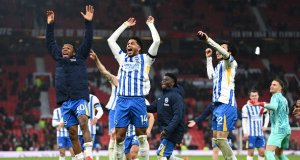Trận đấu giữa Manchester United và Brighton tại Old Trafford