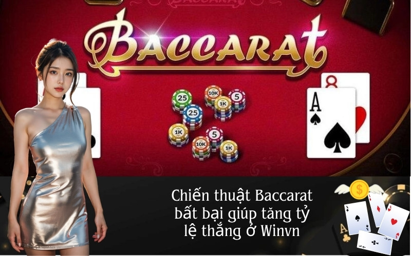 Chiến thuật Baccarat bất bại giúp tăng tỷ lệ thắng ở Winvn