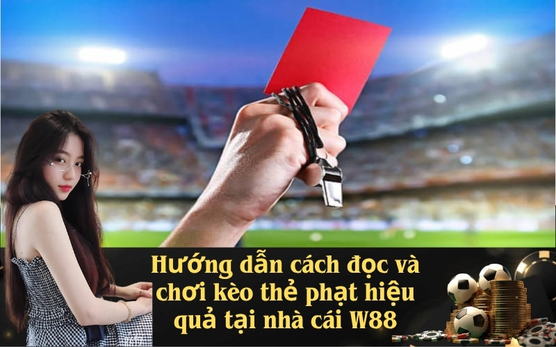 Hướng dẫn cách đọc và chơi kèo thẻ phạt hiệu quả tại nhà cái W88