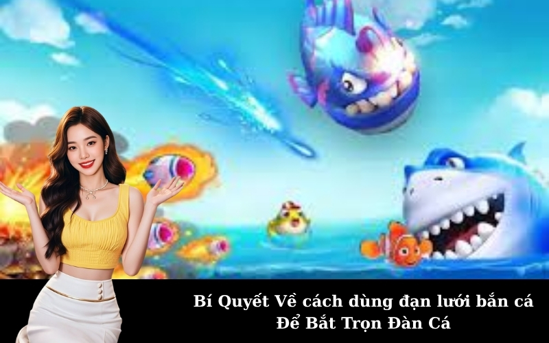 Bí Quyết Về cách dùng đạn lưới bắn cá Để Bắt Trọn Đàn Cá